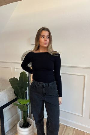 Cassandra Bluse - Sort