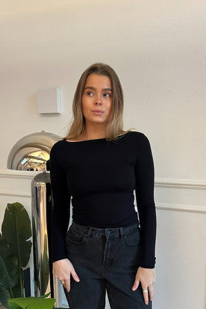 Cassandra Bluse - Sort