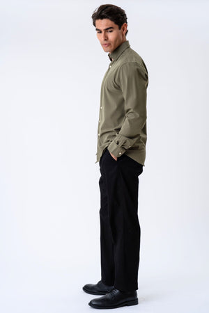 Den Originale Premium Performance Skjorte - Olive