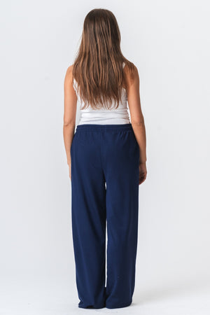 Leah Loose Pants - Mørk Navy