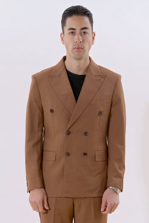 Classic Blazer - Lysebrun