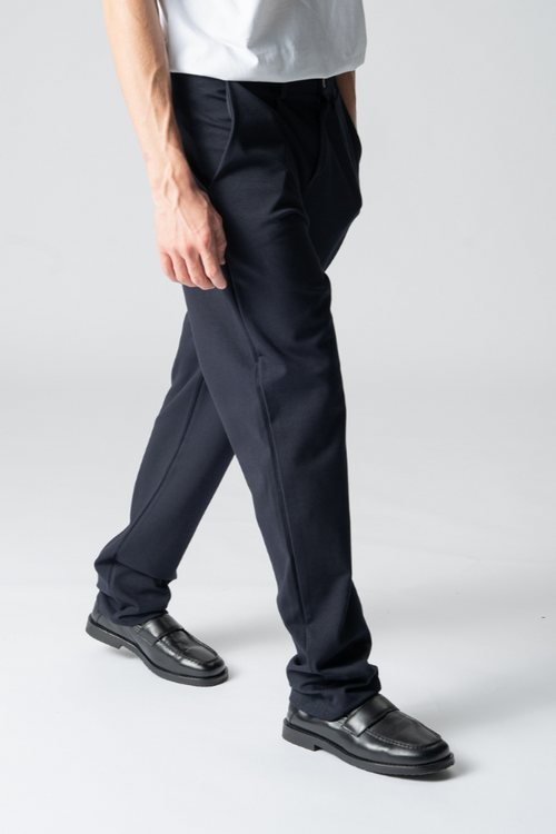 Performance Pants Wide - Navy