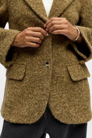 Celina L/S LO Jakke - Dyb Lichen Grøn