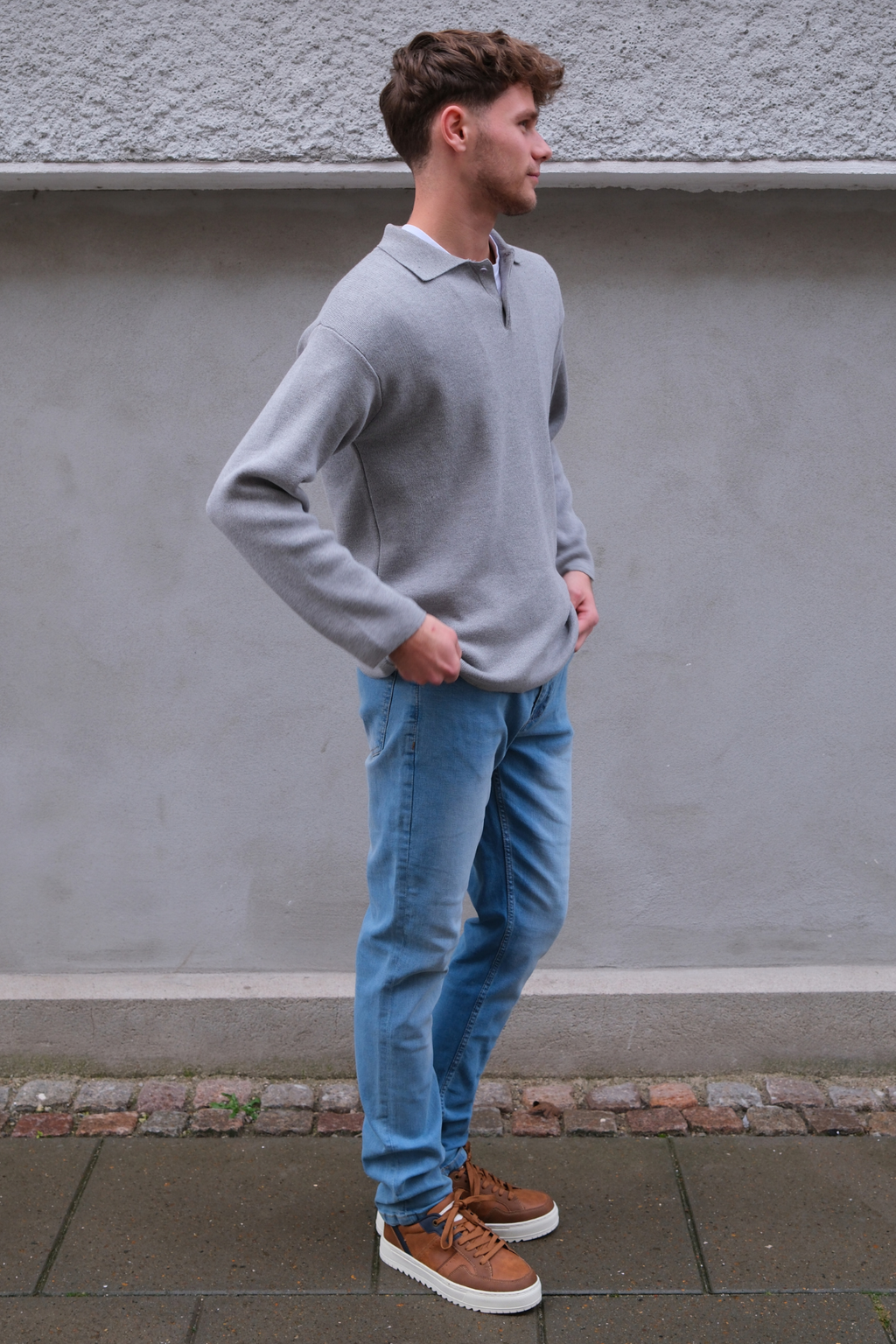 De Originale Performance Jeans (Regular) - Light Blue Denim