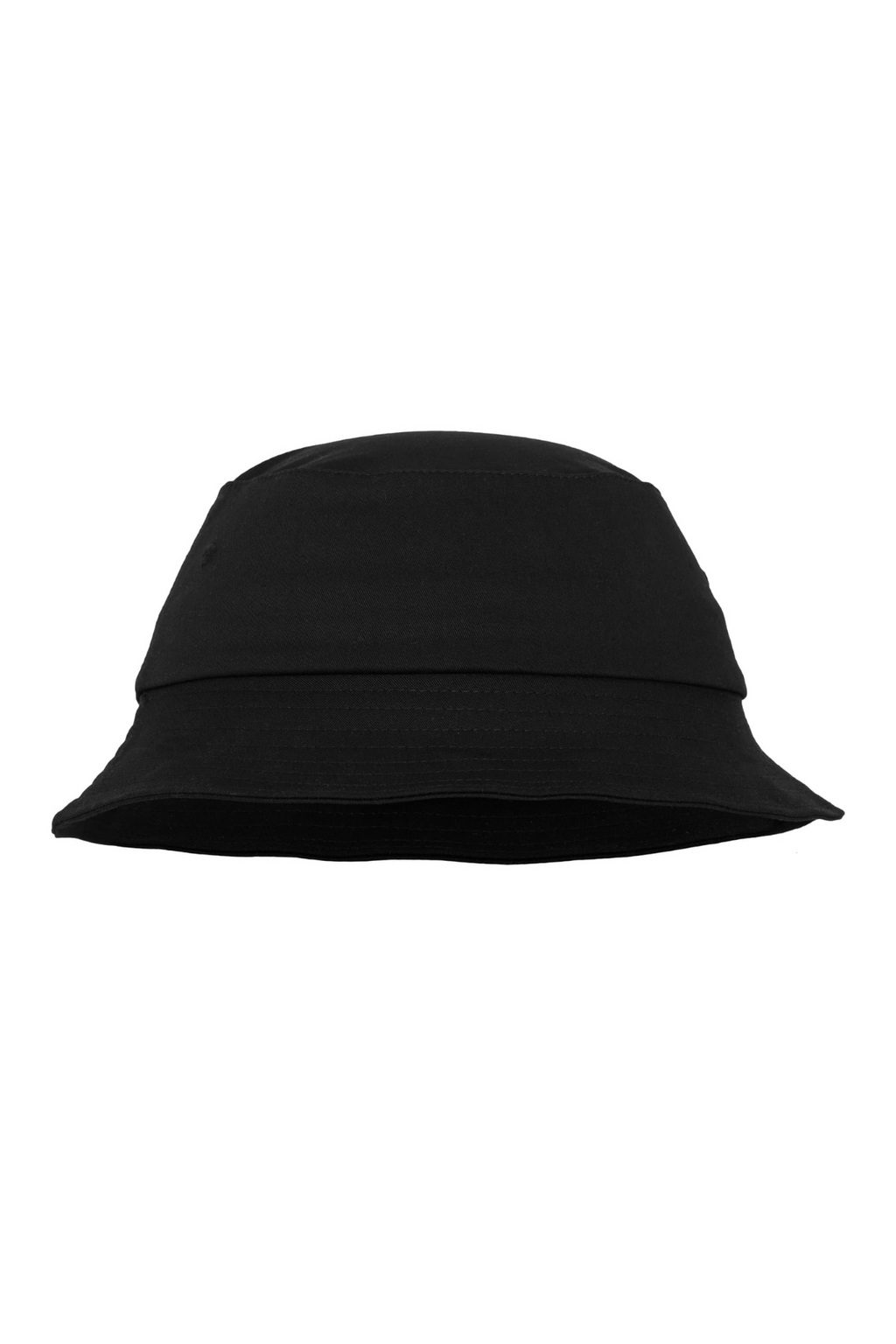 Cotton Twill Bucket Hat - Black