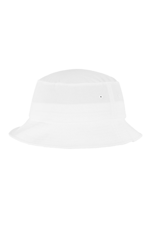 Cotton Twill Bucket Hat - White