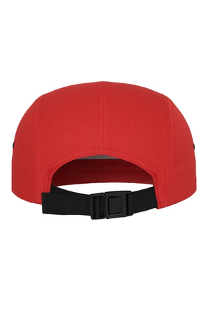 5 Panel Cap - Red