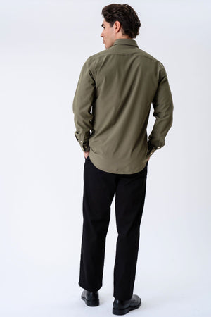 Den Originale Premium Performance Skjorte - Olive