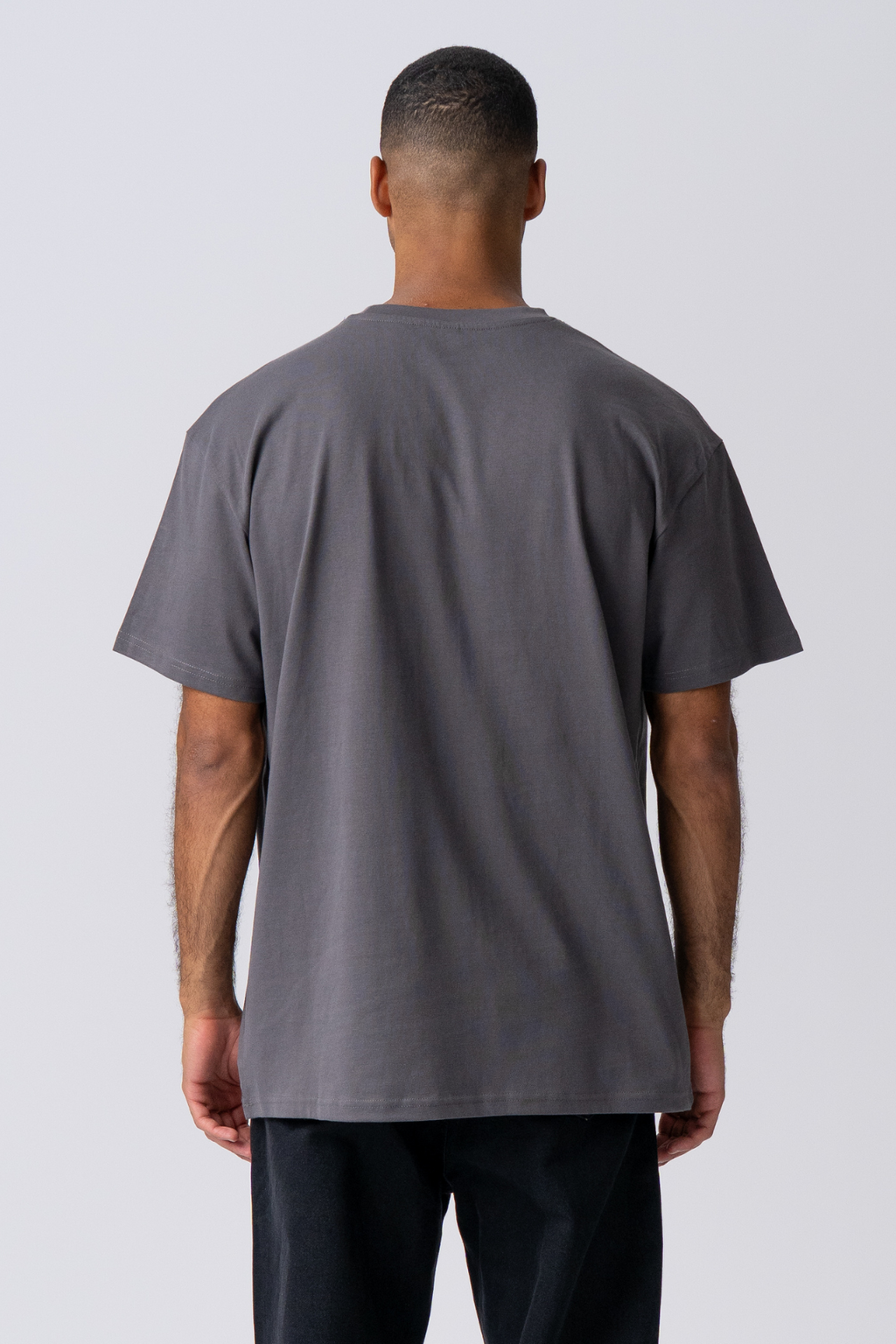 Heavy Oversized T-shirt - Mørkegrå