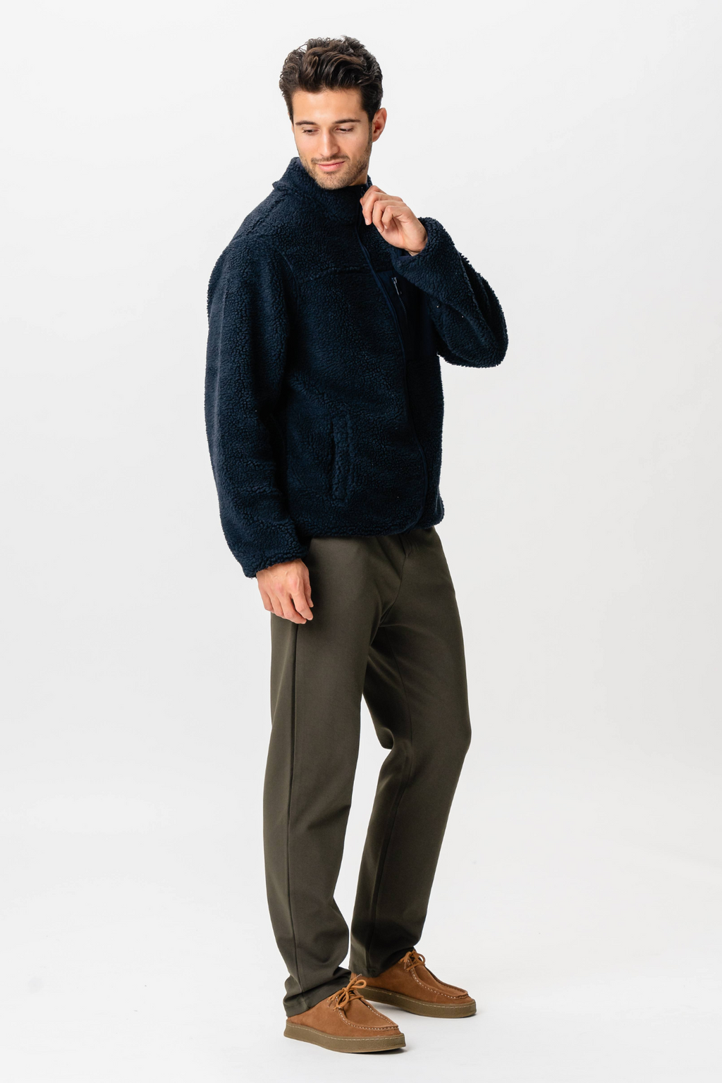 Fleecejakke - Navy