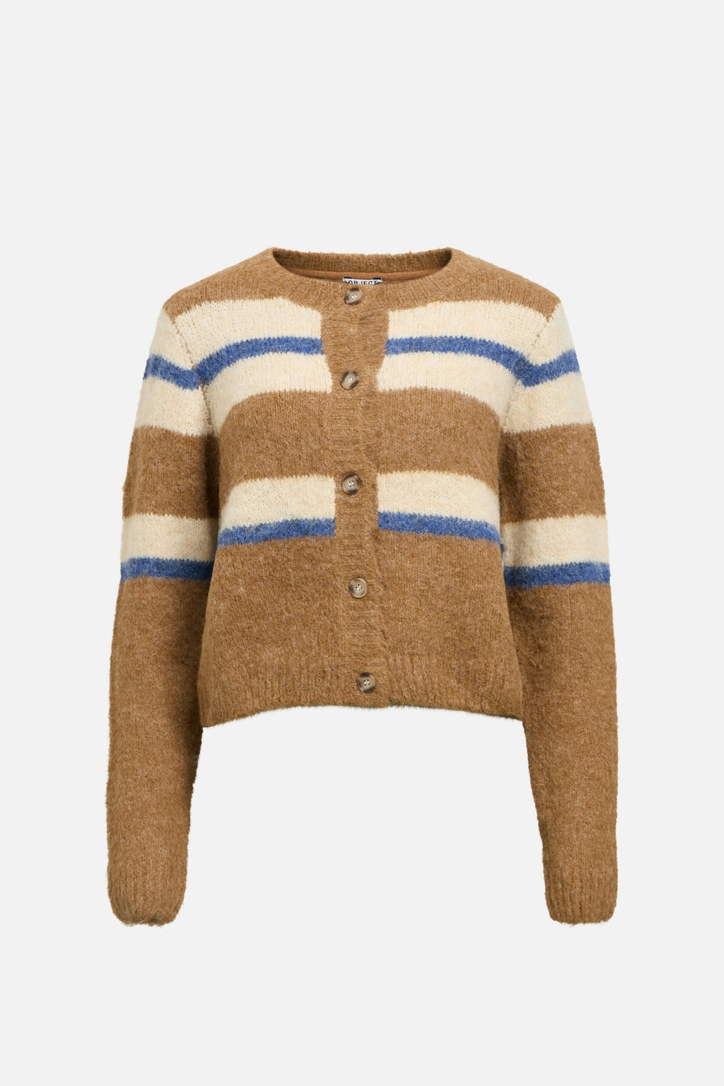 Galia Strikket Cardigan - Tannin Melange