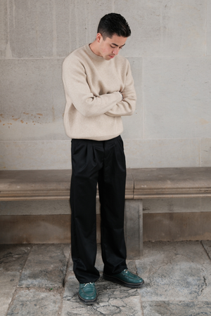 Crewneck Sweater - Beige