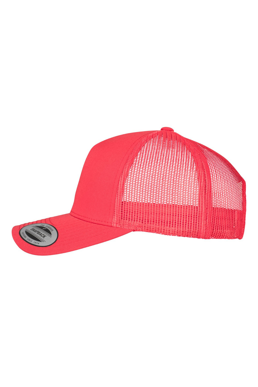 Retro Trucker Cap - Red