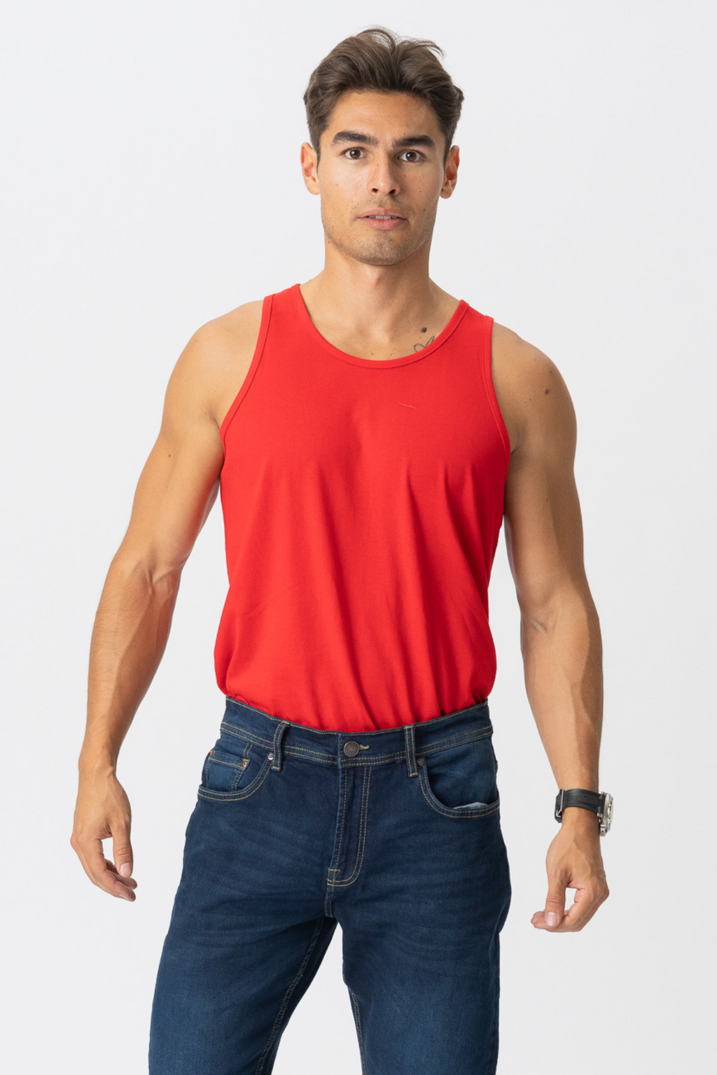 Basic Tanktop - Rød