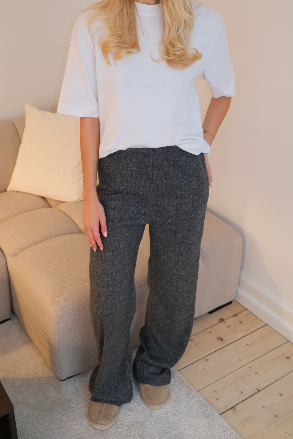 Ivy Knit Pants - Antracit