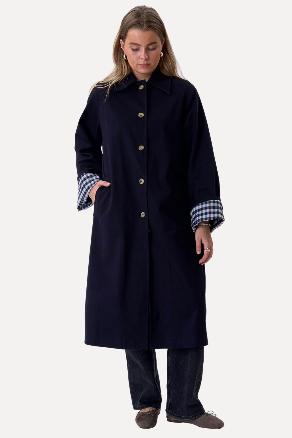 Livia Trenchcoat - Navy