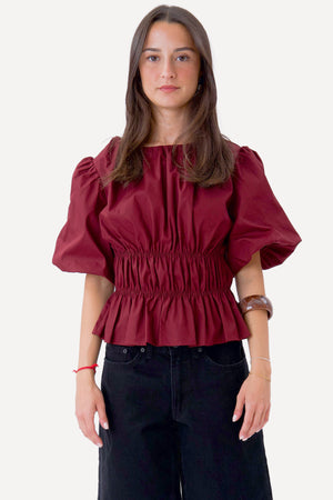 Valentina Top - Rød