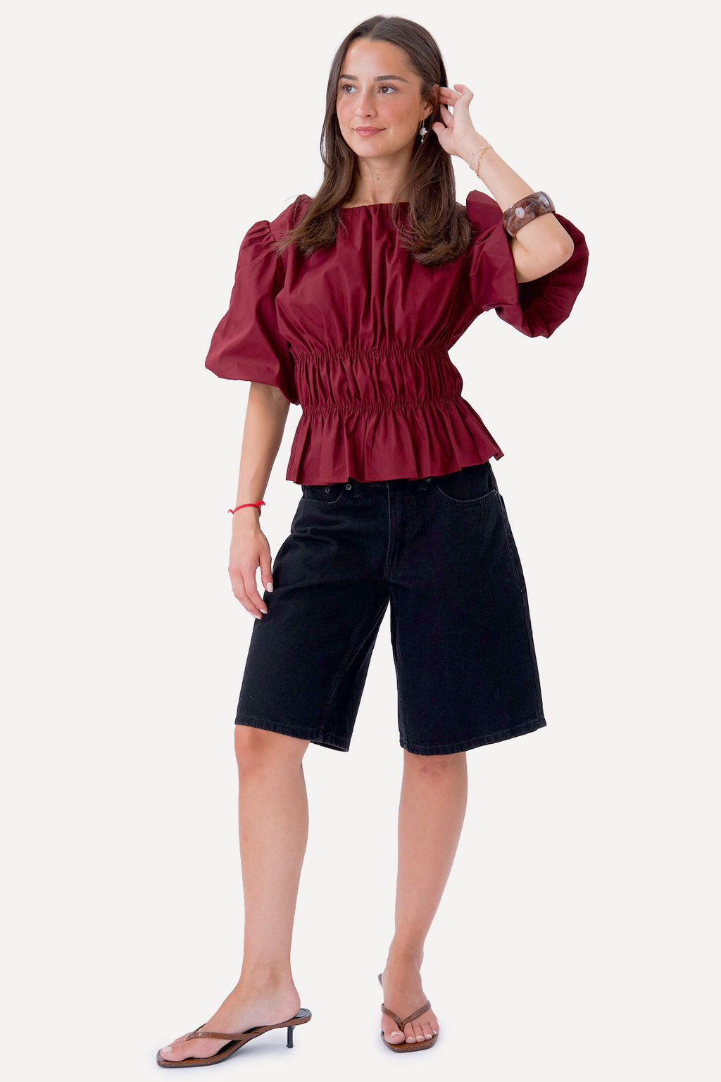 Valentina Top - Rød