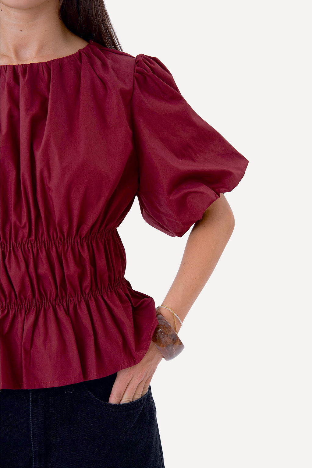 Valentina Top - Rød