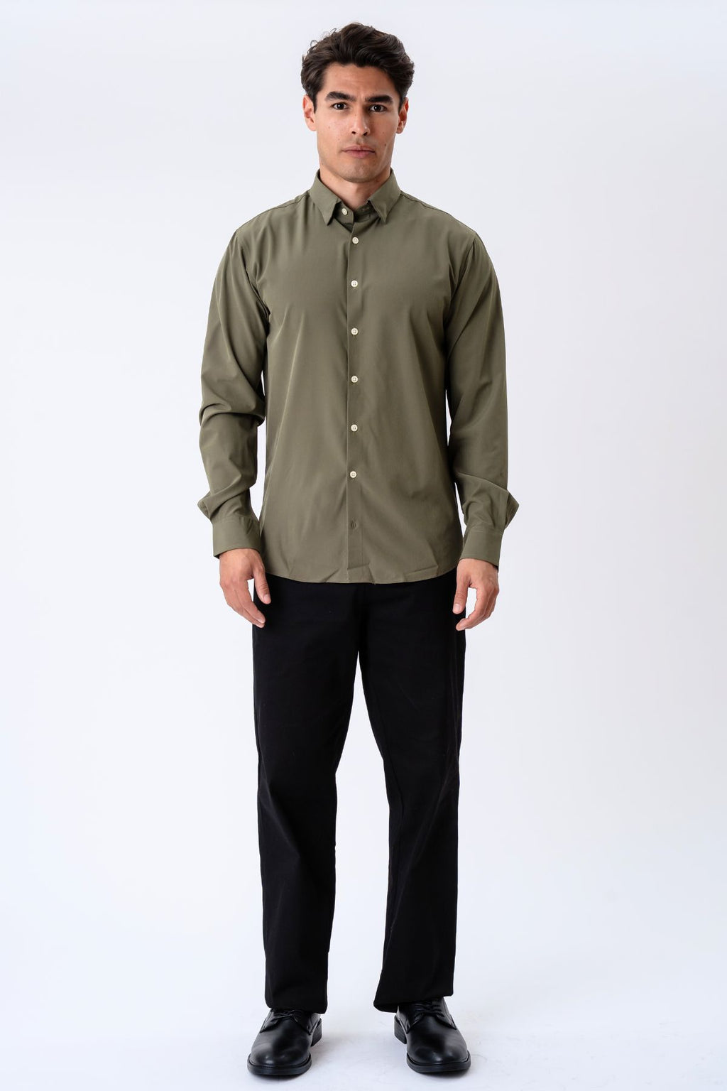 Den Originale Premium Performance Skjorte - Olive