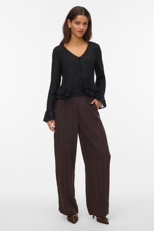 Irine Straight Pants - Chocolate Torte