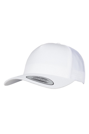 Retro Trucker Cap - White