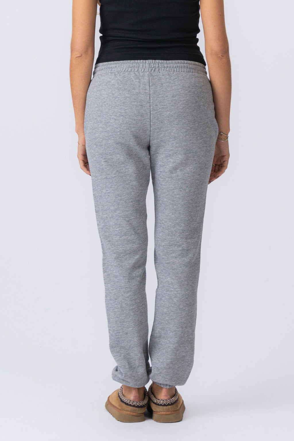 Basic Sweatpants - Lysegrå Melange