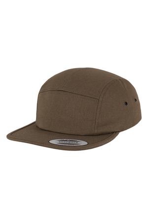 5 Panel Cap - Olive