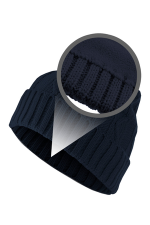 Next Beanie Cable Flap - Navy