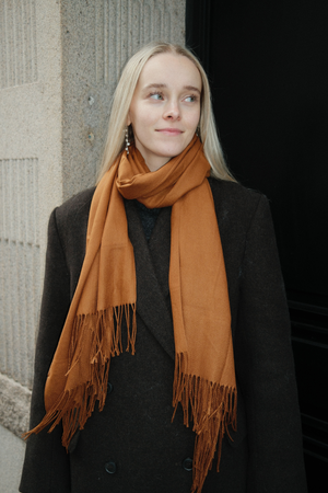 Tørklæde - Brown
