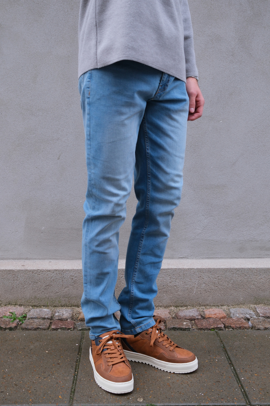De Originale Performance Jeans (Regular) - Light Blue Denim