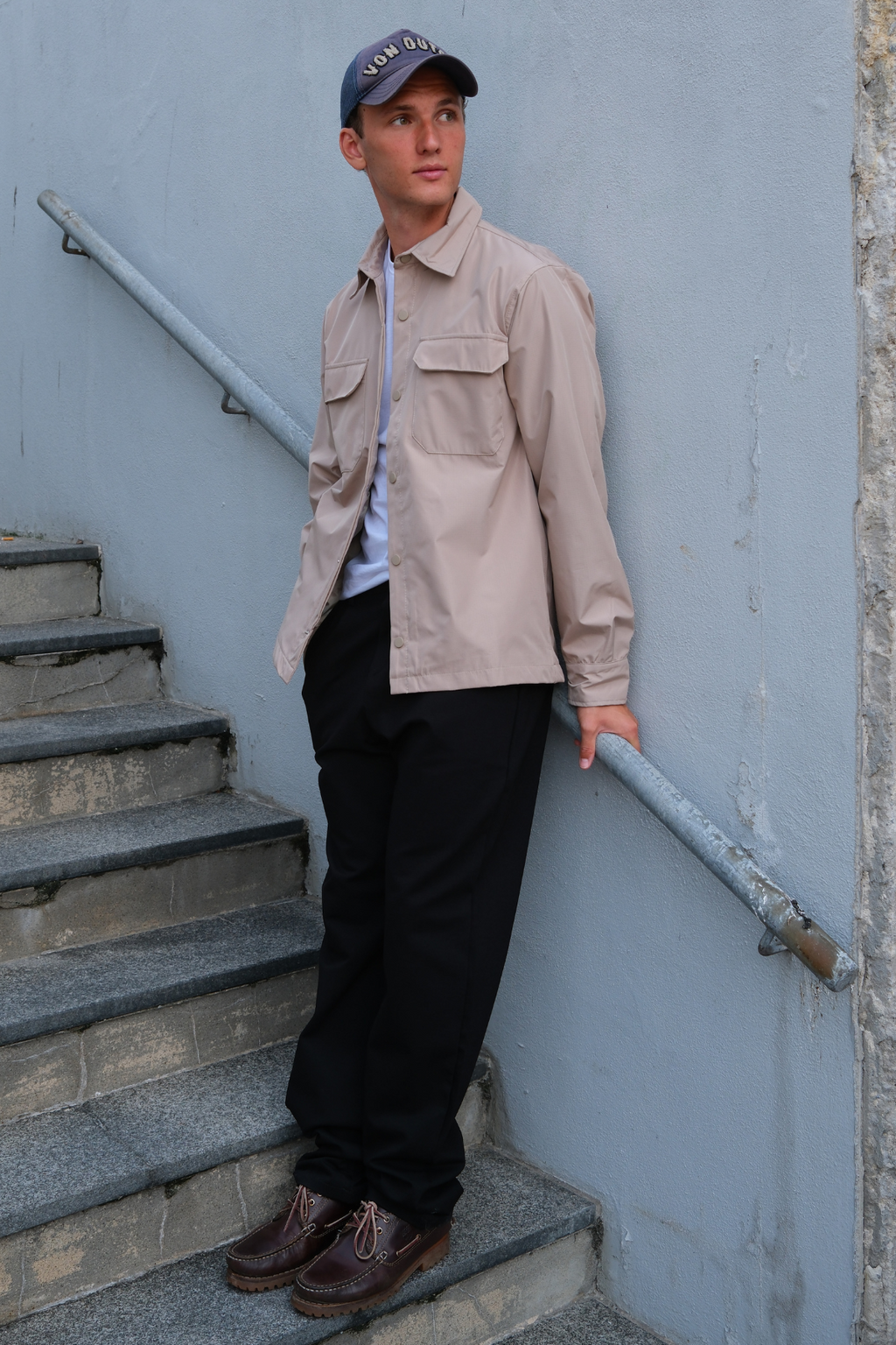 Oliver Overshirt - Beige