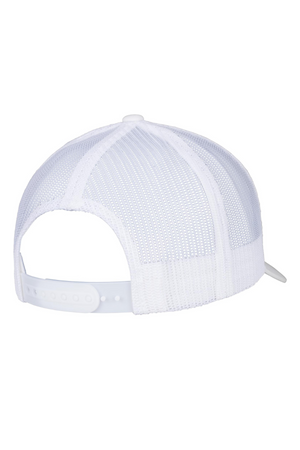 Retro Trucker Cap - White