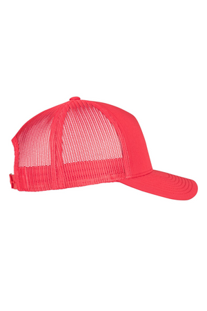 Retro Trucker Cap - Red