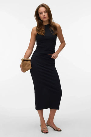 Ruby Nw Ankle Nederdel - Sort