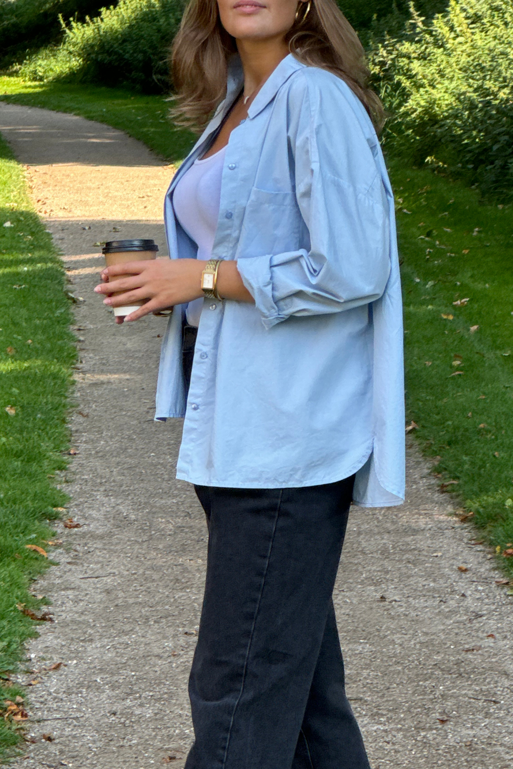 Relaxed Shirt - Lyseblå