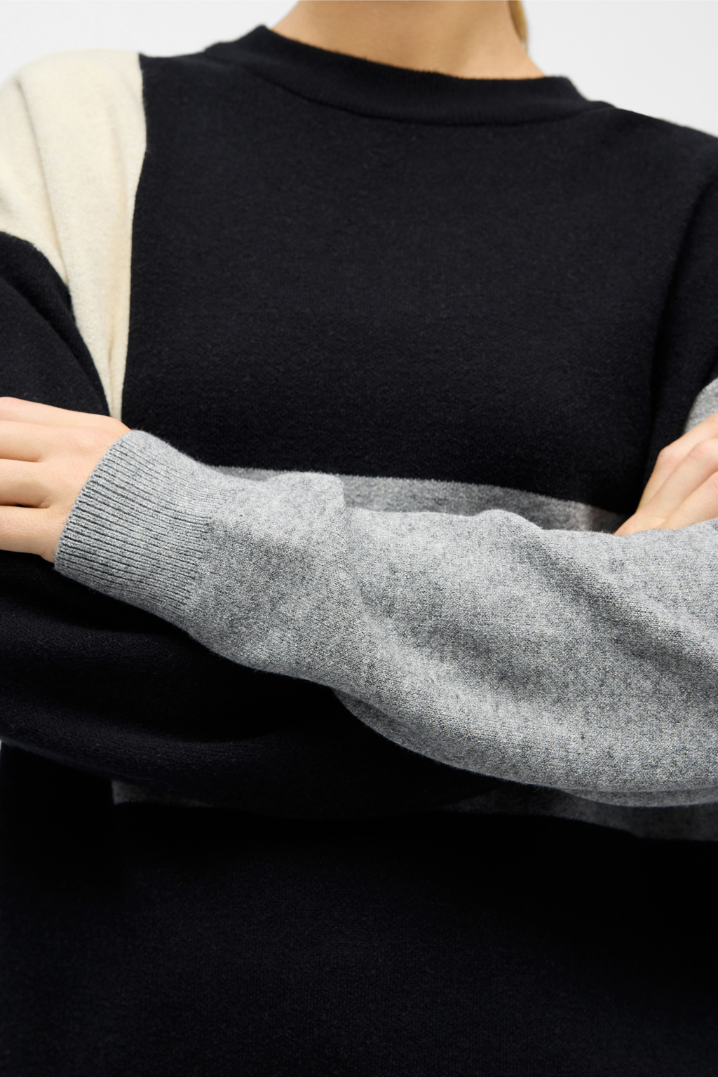 Ray Knit Pullover - Sort Sandshell