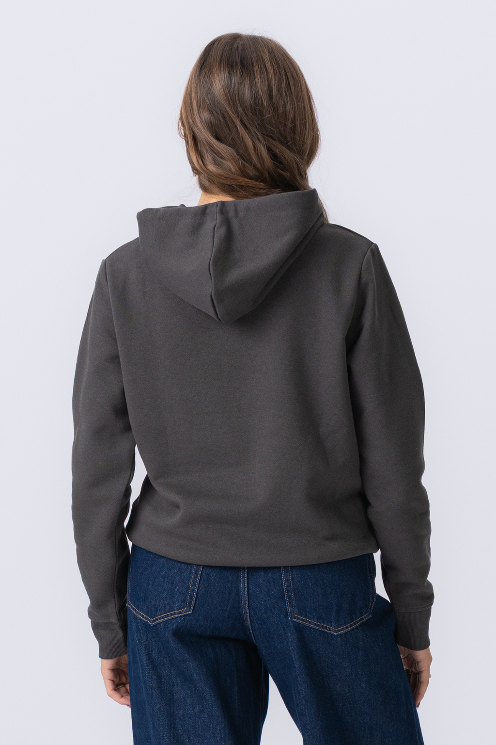 Sweatshirt Hoodie - Mørkegrå