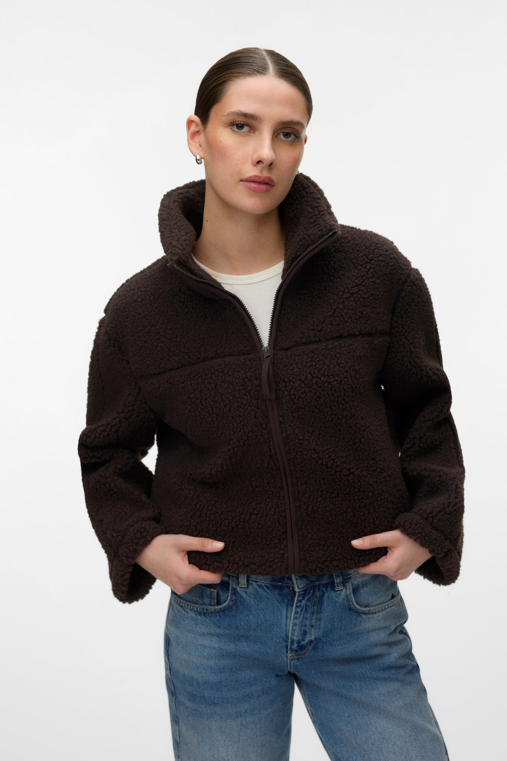 Karla Teddy Jacket - Chocolate Torte