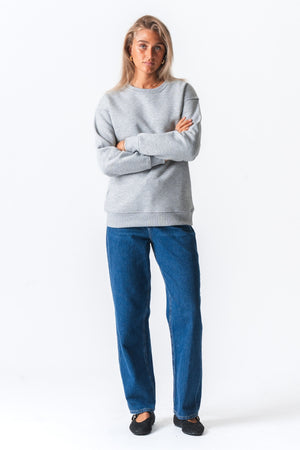 Alina Sweatshirt - Askegrå