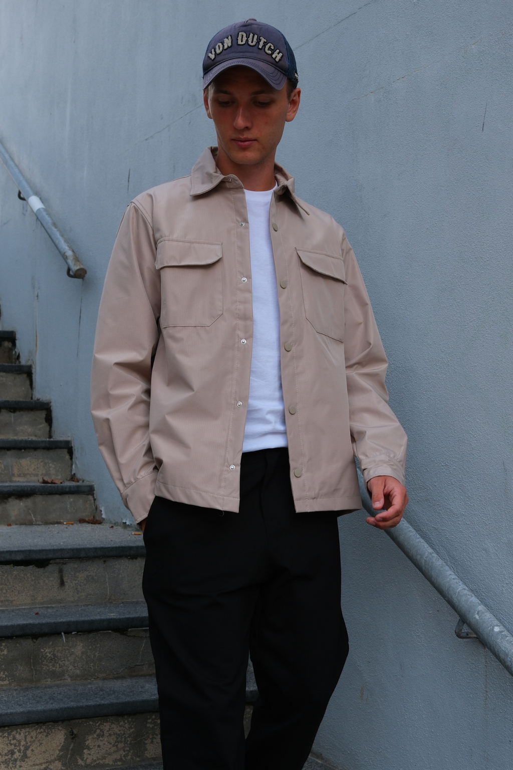 Oliver Overshirt - Beige