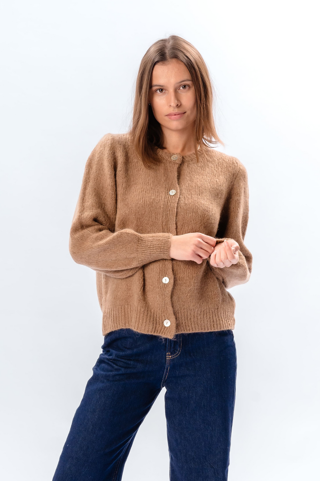 Anna Cardigan - Brun