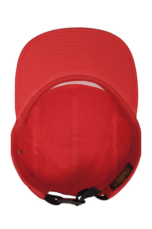 5 Panel Cap - Red