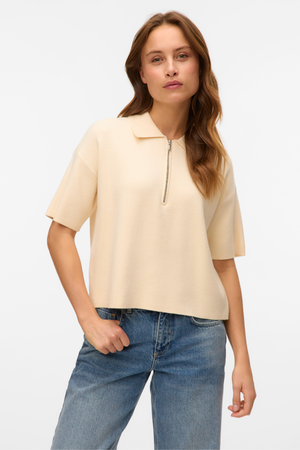 Guld 2/4 Poloneck Pullover - Birch