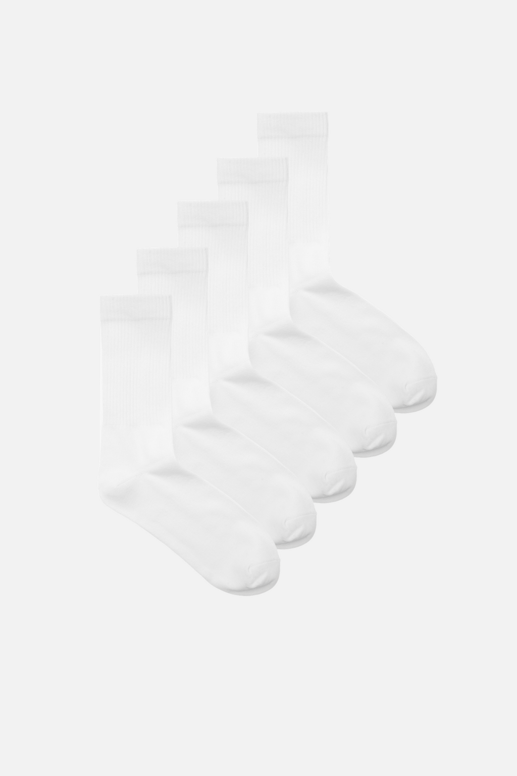 Heritage Tennis Socks 5-Pak - Hvid