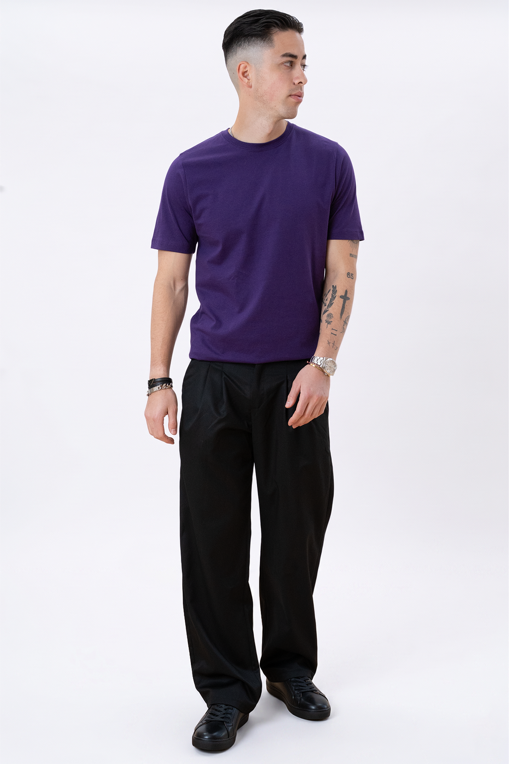 Basic T-shirt - Lilla