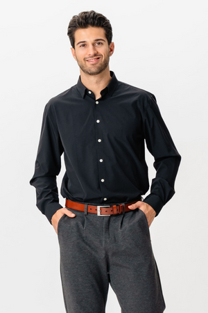 Den Originale Premium Performance Skjorte - Dark Navy