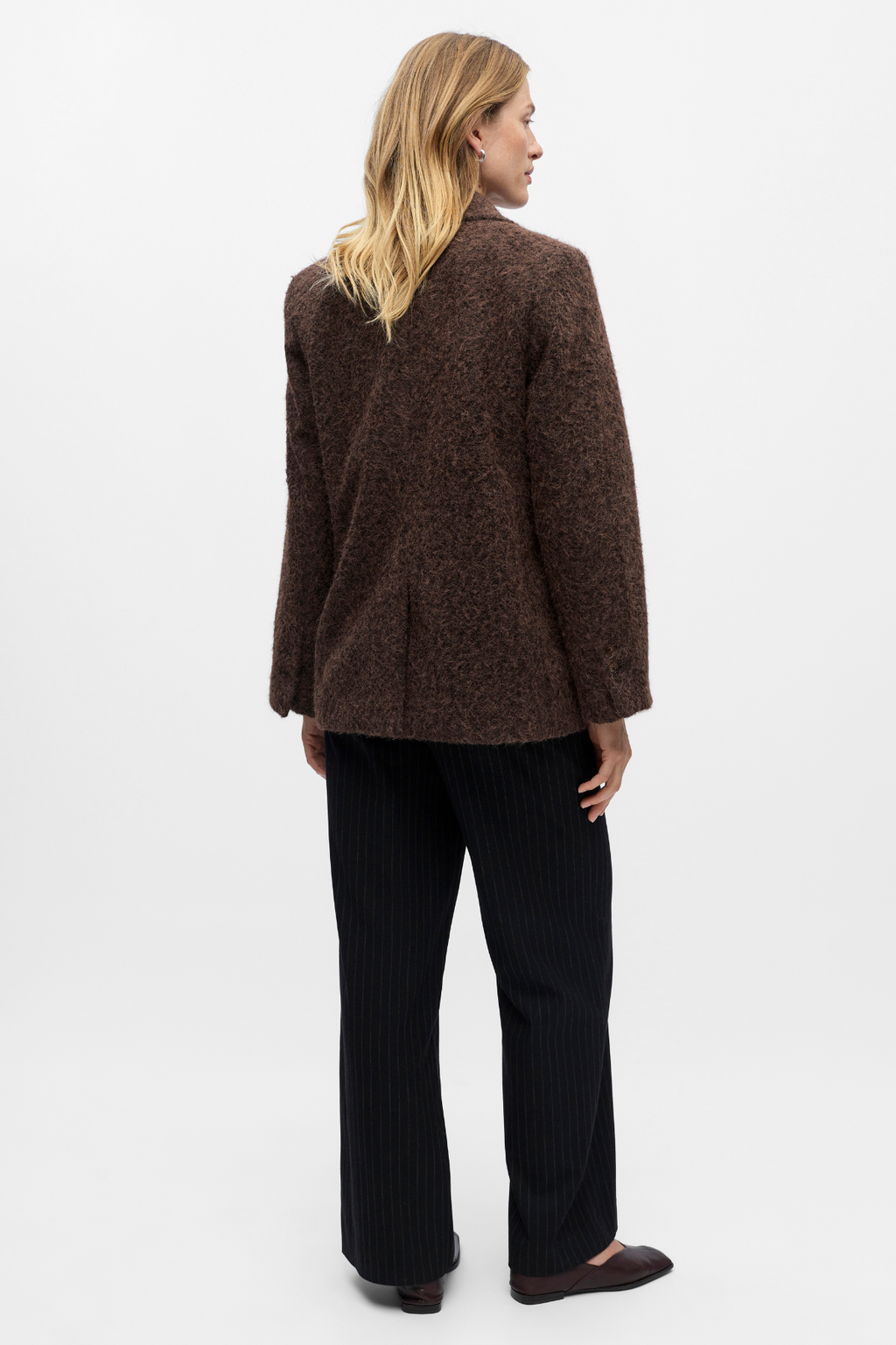 Celina L/S LO Jakke - Seal Brown