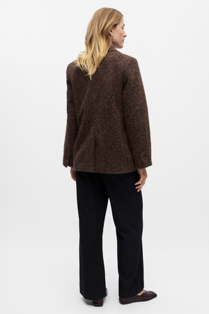 Celina L/S LO Jakke - Seal Brown