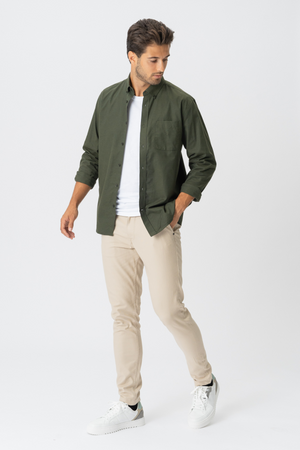 Den Originale Performance Oxford Skjorte - Mørkegrøn